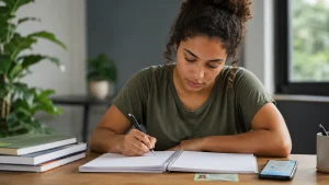 Encceja 2026 com estudante se preparando para consultar o local de prova