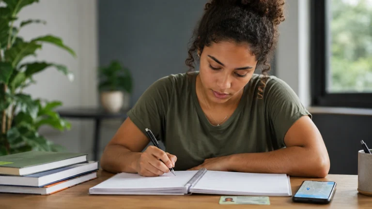 Encceja 2026 com estudante se preparando para consultar o local de prova