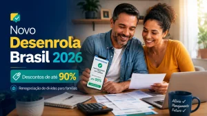Novo Desenrola Brasil 2026 para renegociação de dívidas das famílias