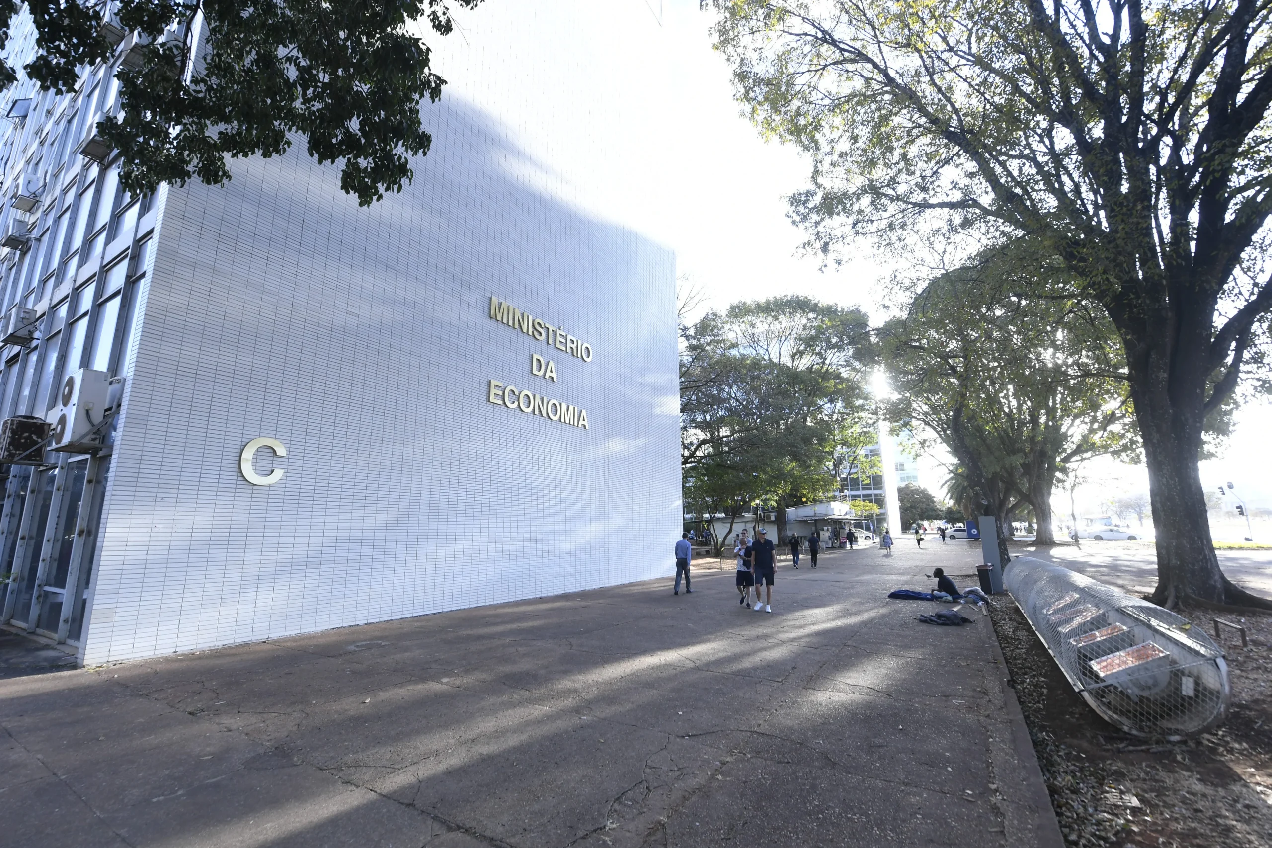 Esplanada dos Ministerios em Brasilia onde fica a sede do Ministerio do Trabalho e Emprego
