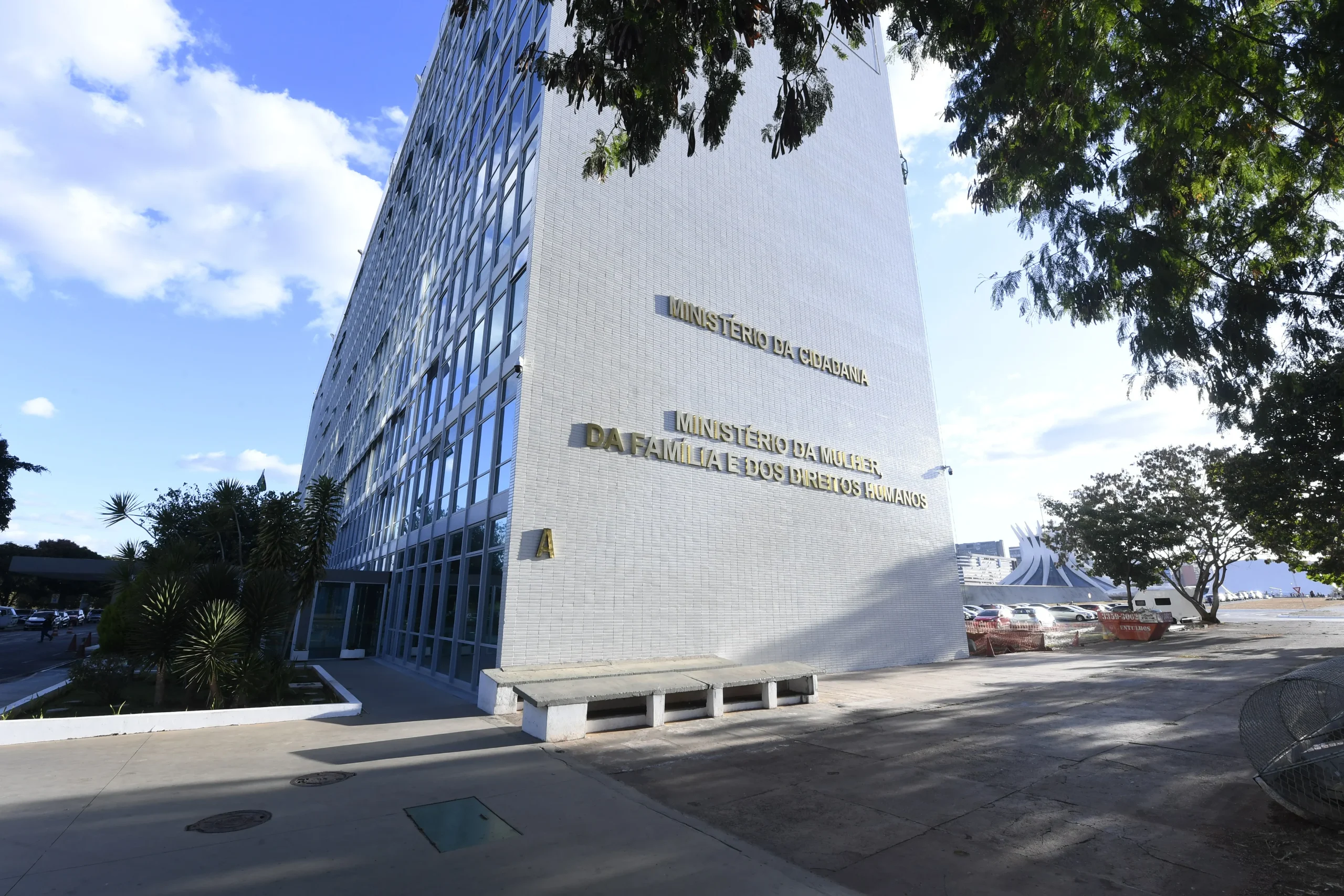 Esplanada dos Ministérios em Brasília onde tramita a solicitação de vagas do concurso INSS