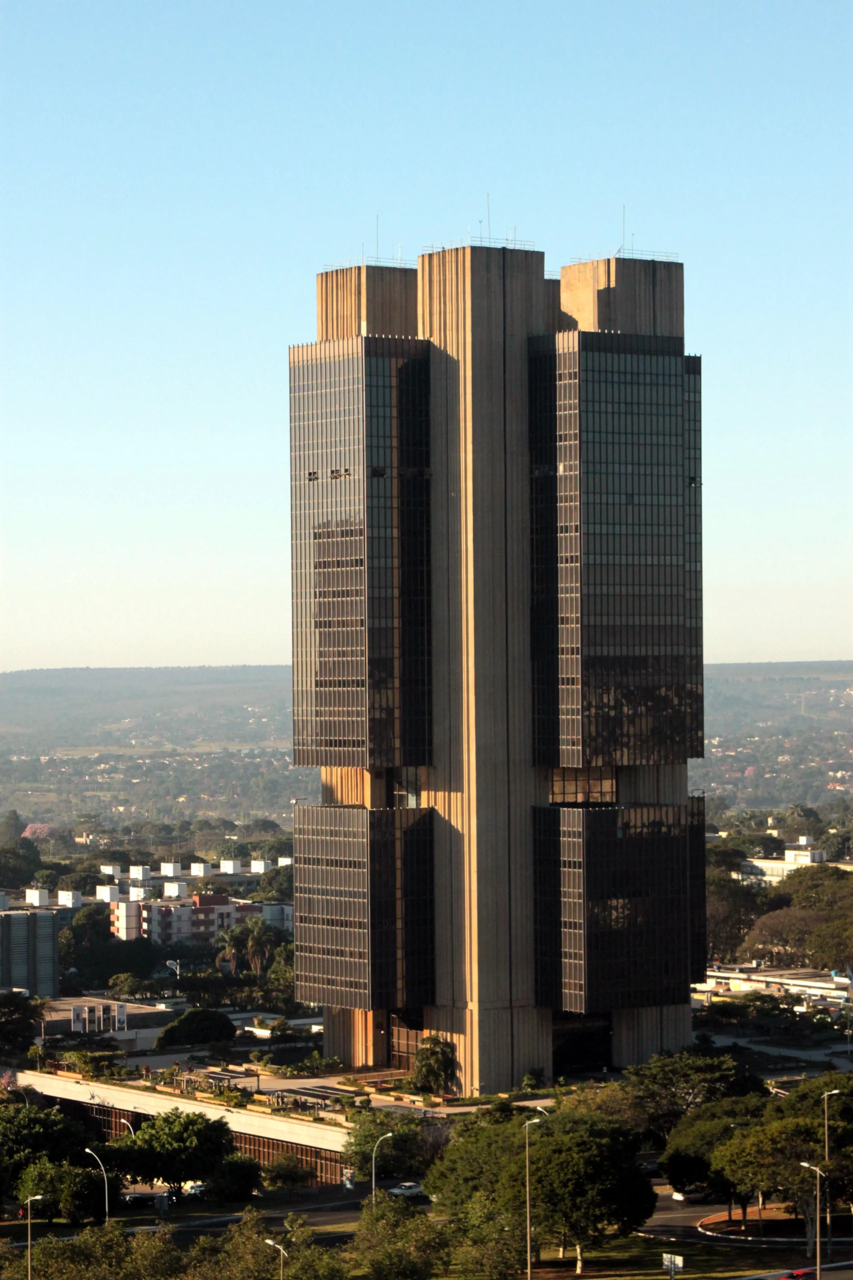 Edificio sede do Banco Central do Brasil em Brasilia responsavel pela emissao monetaria